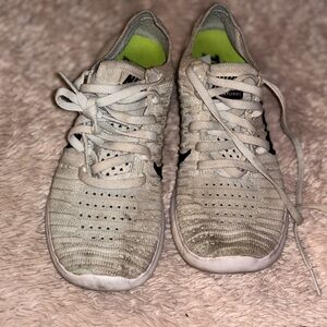 Nike Light Gray Knit Sneakers